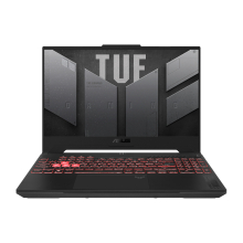 Asus TUF Gaming A15 FA507NUR-LP007 (сив), осемядрен AMD Ryzen 7 7435HS 3.1/4.5GHz, 15.6" (39.62cm) Full HD IPS 144Hz Anti-Glare Display & GF RTX 4050 6GB, (HDMI), 16GB DDR5, 1TB SSD NVMe, 2x USB 3.2 Gen 2 Type-C, No OS