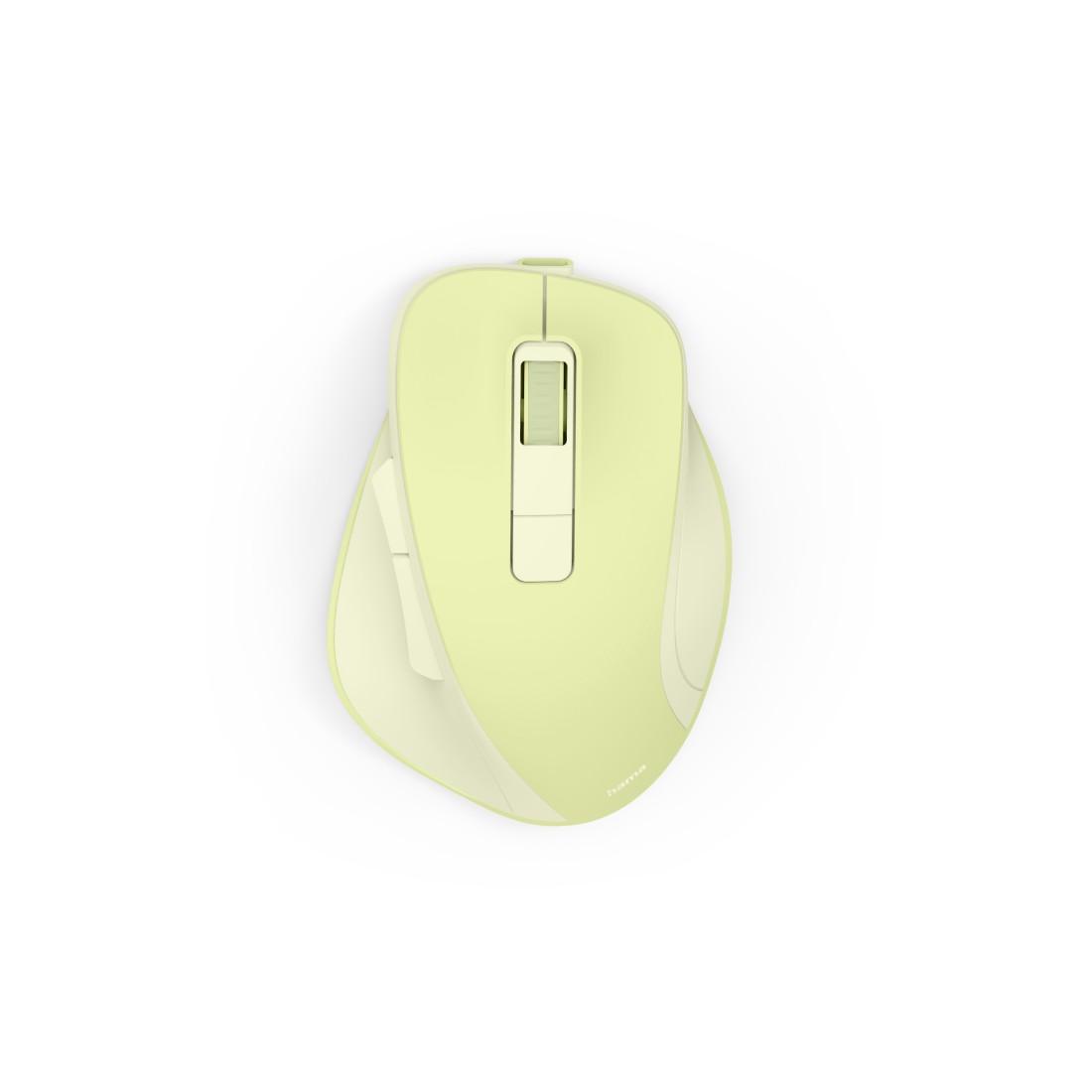 HAMA Безжична оптична мишка WM-500 Recharge, зелена, 6 бут.,800/1200/1600 dpi, безшумна