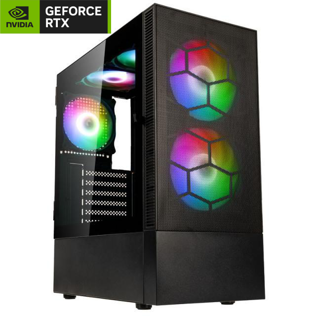 Настолен компютър VALI GAMING AMD Ryzen 5 GEFORCE RTX 3050 8GB