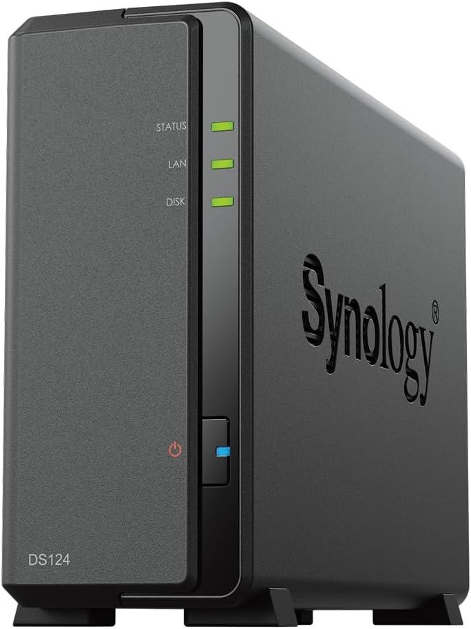 Сторидж NAS Synology DS124, 1-диск, Small&Home office