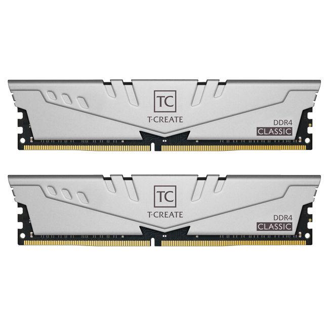 Памет Team Group T-Create Gray 16GB (2 x8GB) 3200MHz DDR4 CL22-22-22-52 1.2V