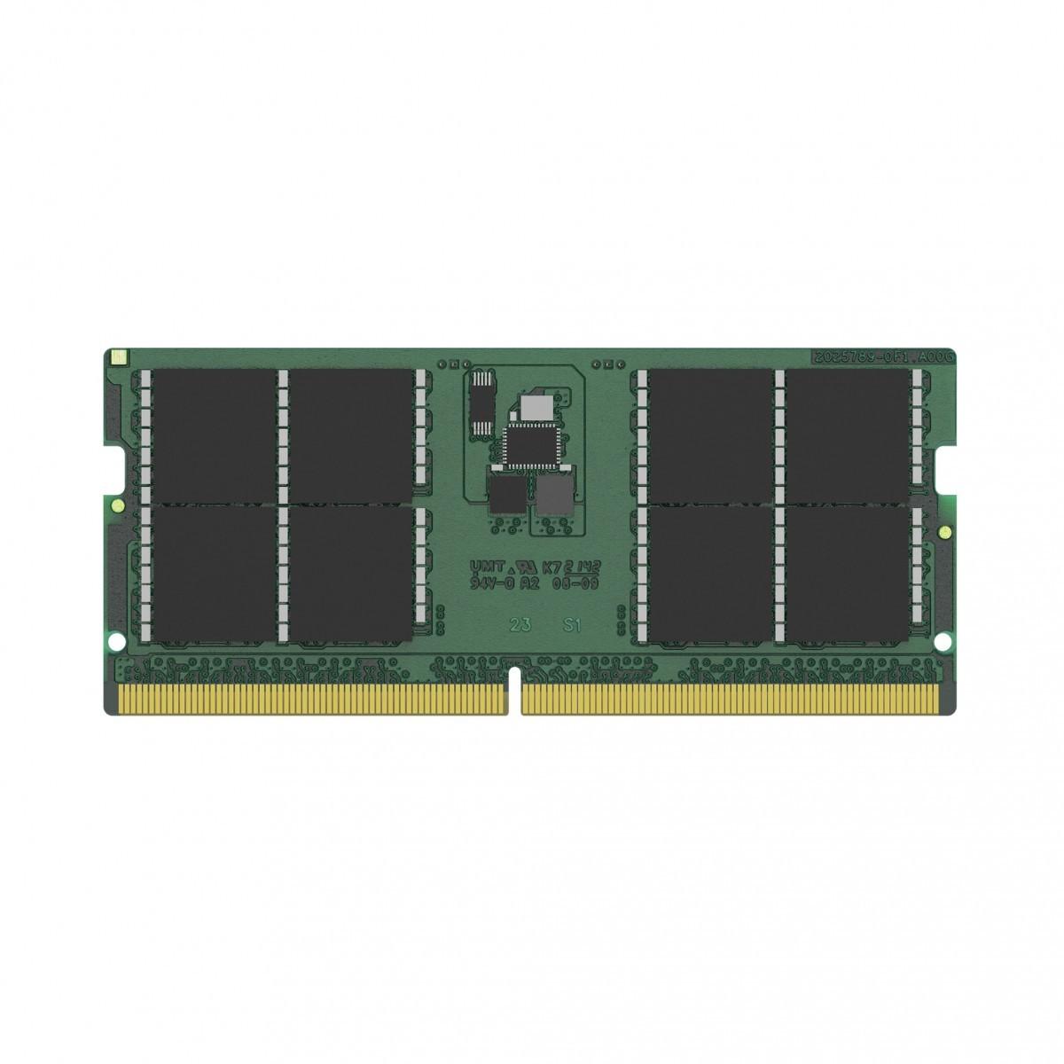 Памет Kingston 32GB SODIMM DDR5 5600MHz, CL46, 2Rx8, KCP556SD8-32