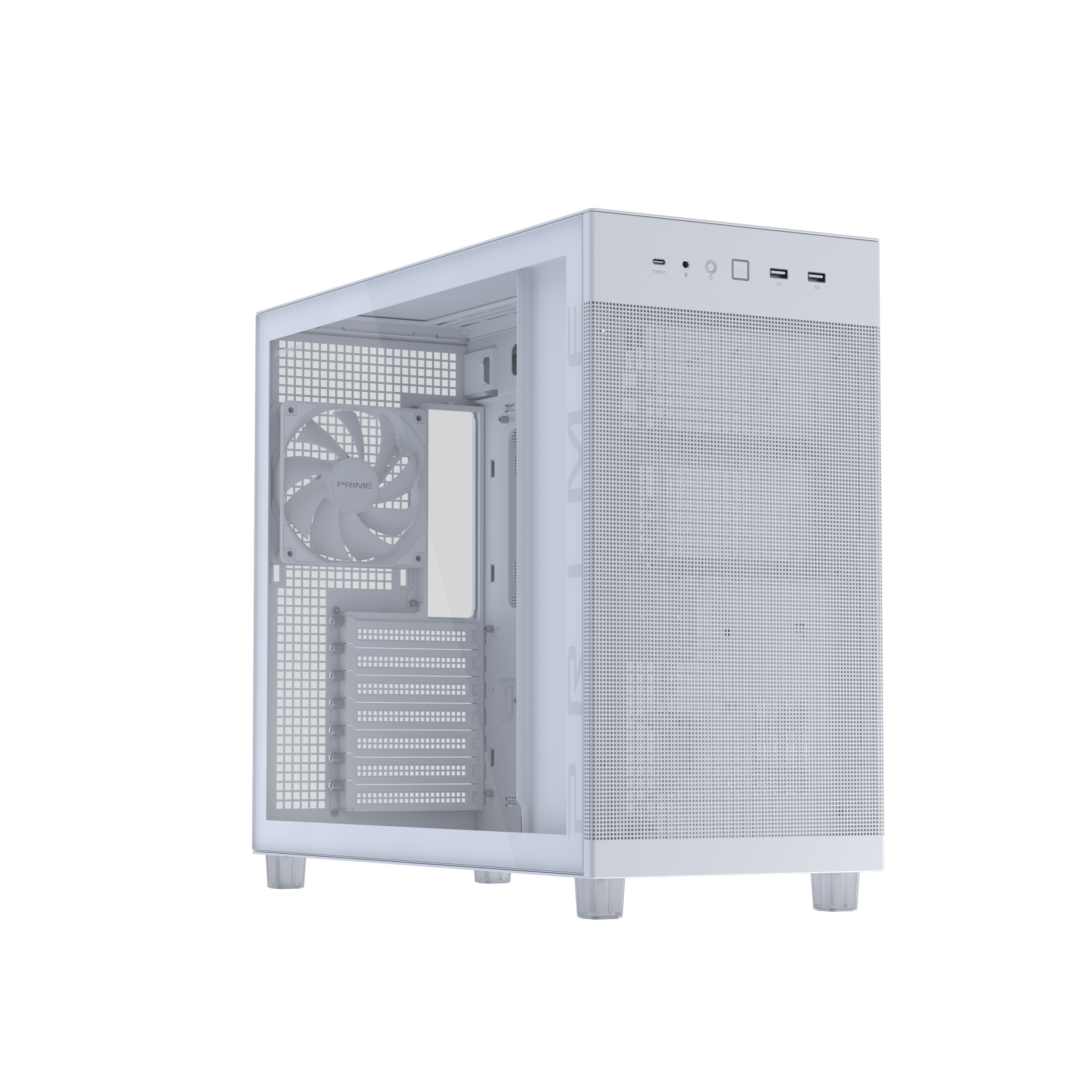 Кутия ASUS PRIME AP303 TG - White