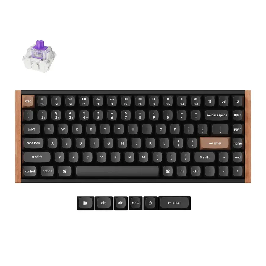 Геймърска механична клавиатура Keychron K2 HE Special Edition - Wireless