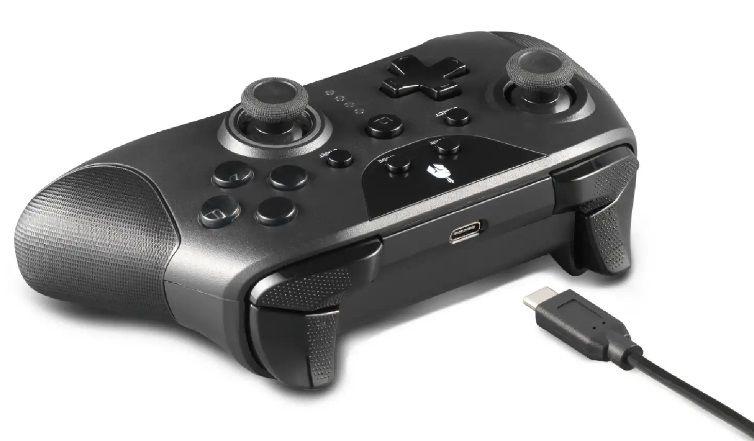 Безжичен геймпад Spartan Gear Mora 3 за PC и Switch - Черен