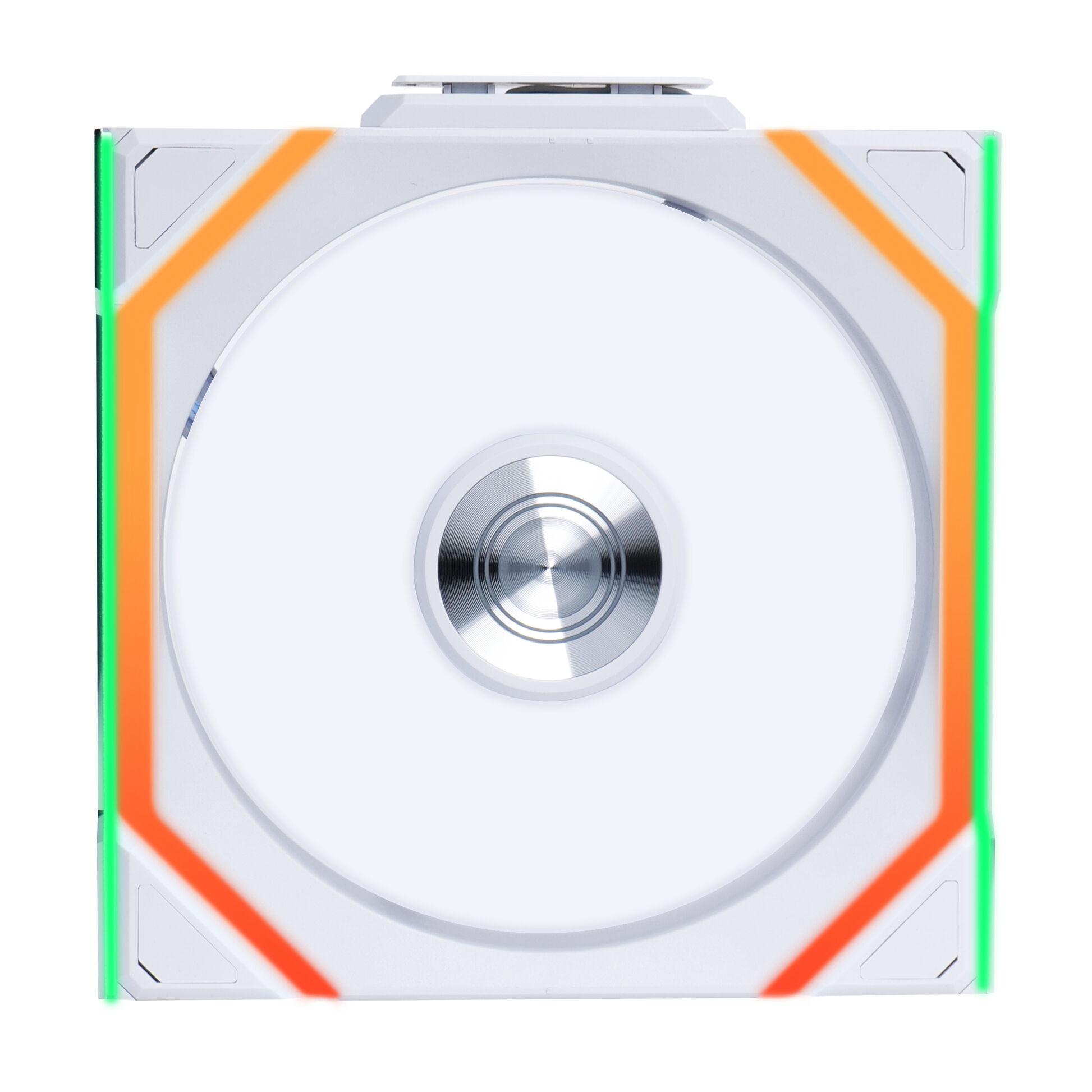 Вентилатор Lian Li UNI FAN SL Wireless ARGB PWM Reverse Blade - 120 mm Бял